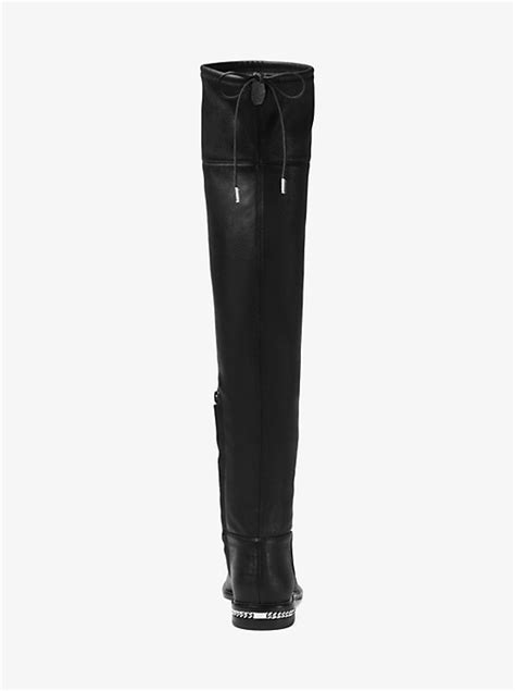 michael michael kors jamie stretch boot black|Michael Kors Jamie Stretch Over The Knee Boots Black Size 7.